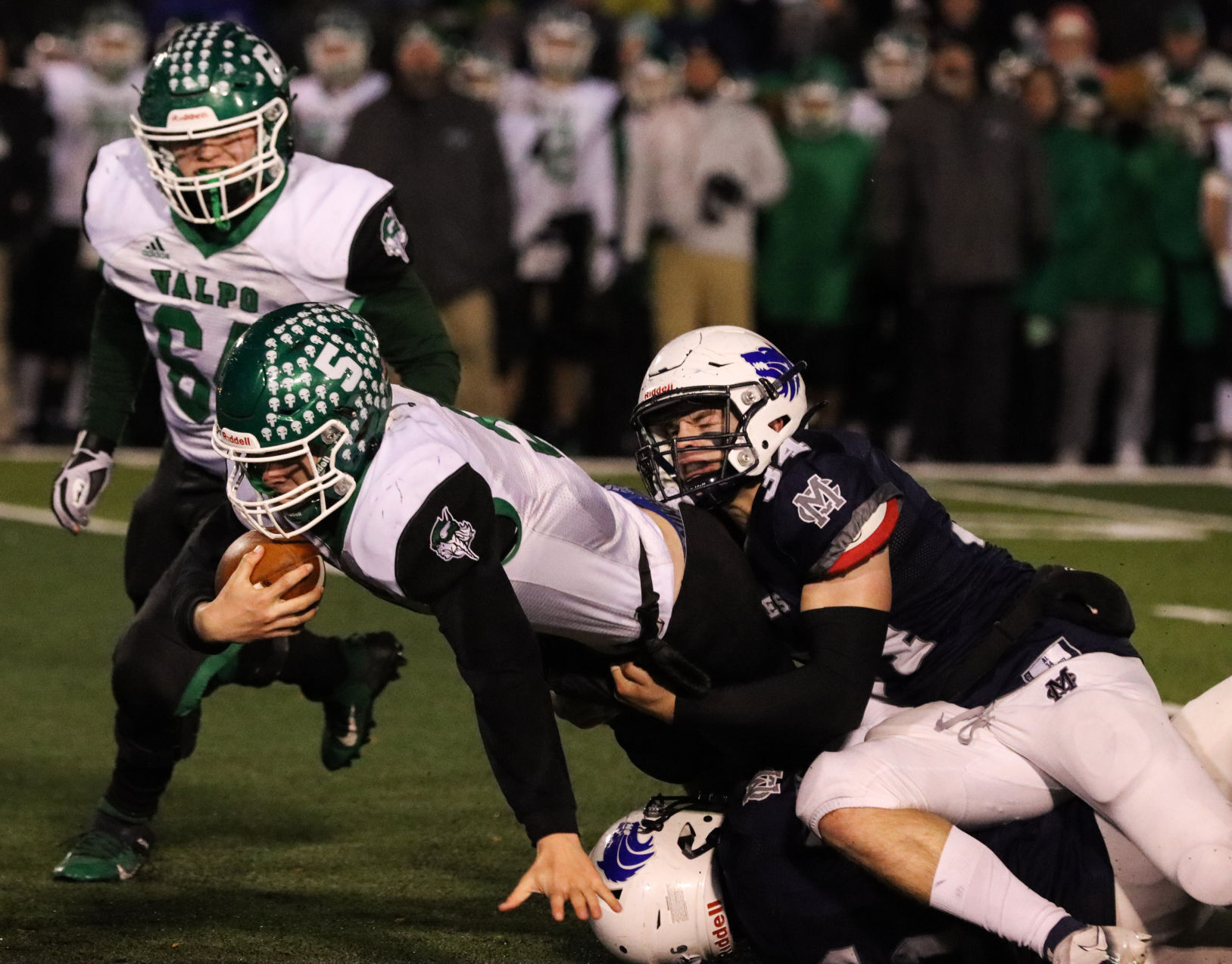 5A football regional final - Michigan City vs. Valparaiso